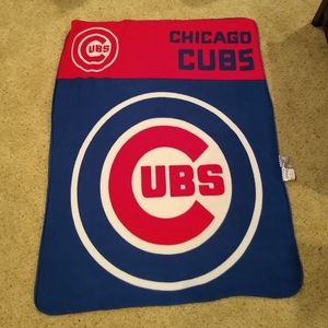 Cubs fleece blanket